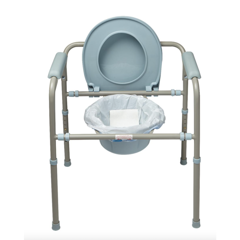 Medline Commode Liners with Absorbent Pads