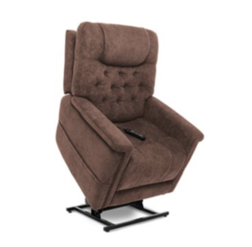 Pride VivaLift Legacy Collection Lift Chair, Large Size, Brown Fabric