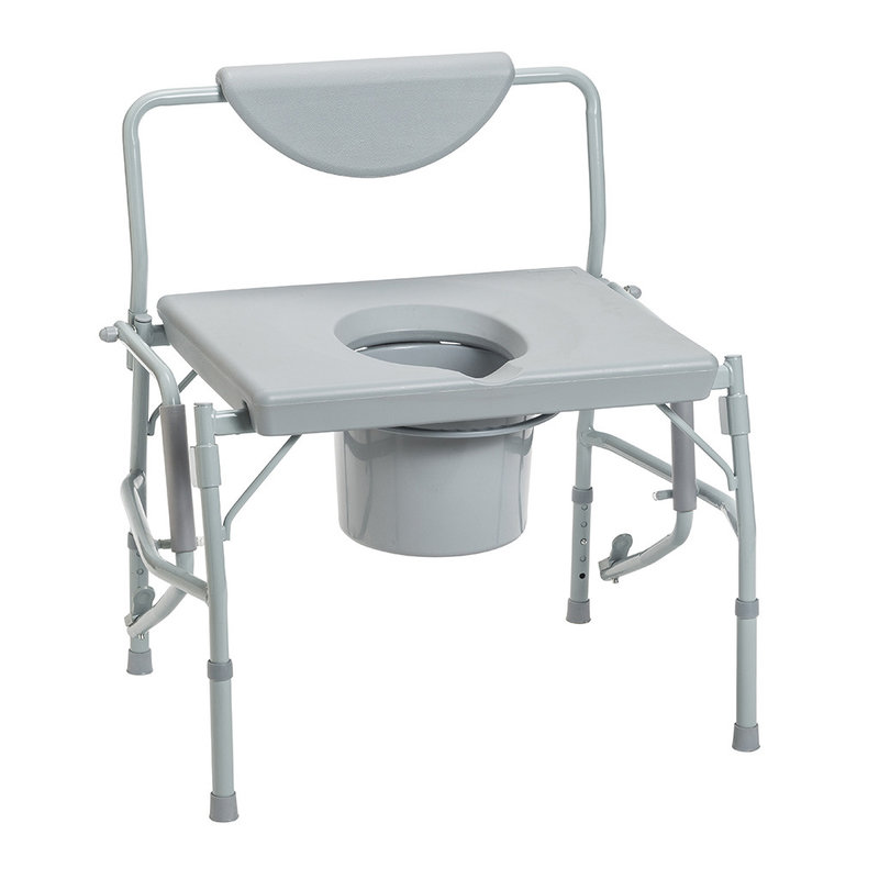 Drive Medical Deluxe Bariatric Drop-arm Commode