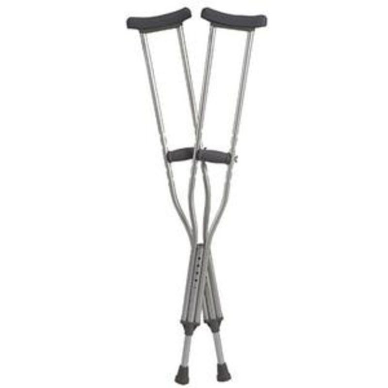 Bariatric Crutches, Heavy-Duty, Adult, 650 lb Capacity