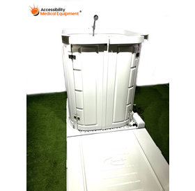 Refurbished Portable Shower Bay by Forward Day for Wheelchair Users