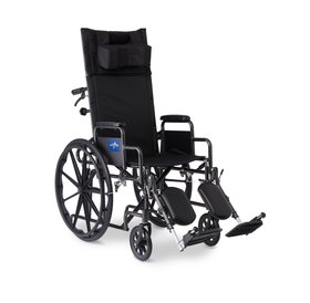 Medline Medline Reclining Wheelchair with Desk-Length Arms and Elevating Legrests
