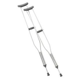 Push-Button Axillary Crutches