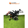 Refurbished Zippie by Quickie Tilt in Space Pediatric Manual Wheelchair