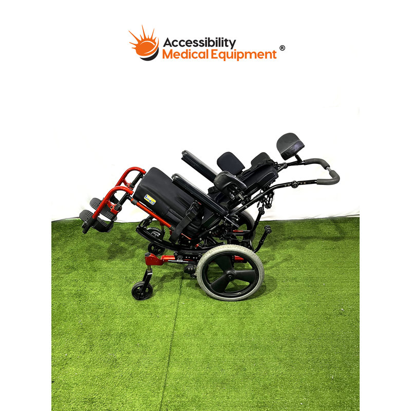Refurbished Zippie by Quickie Tilt in Space Pediatric Manual Wheelchair