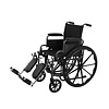 Rhythm Flow 18" K1 Wheelchair with Elevating Legrests and Desk Length Detachable Arms