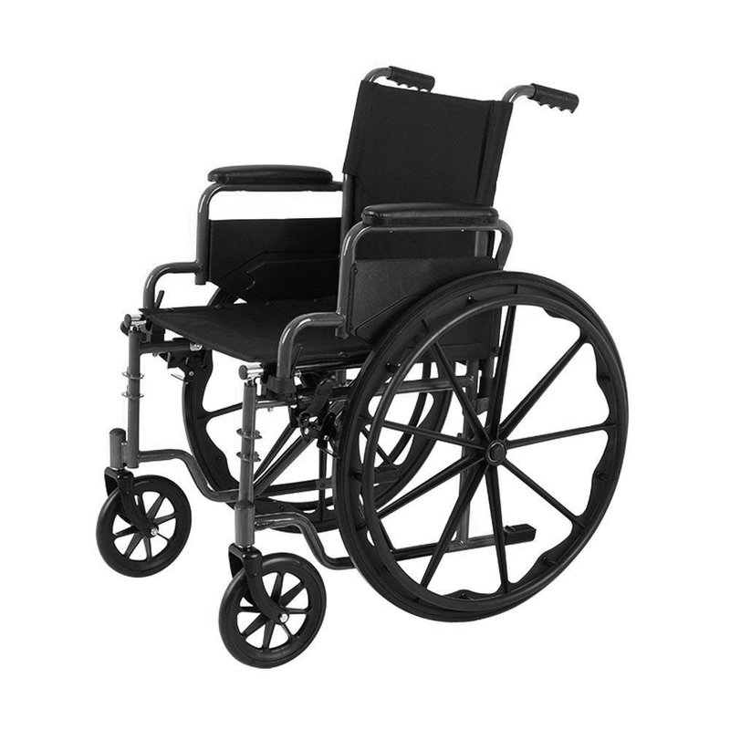 Rhythm Flow 20" K1 Wheelchair with ELRS Elevating Legrests & Detachable Desk Arms