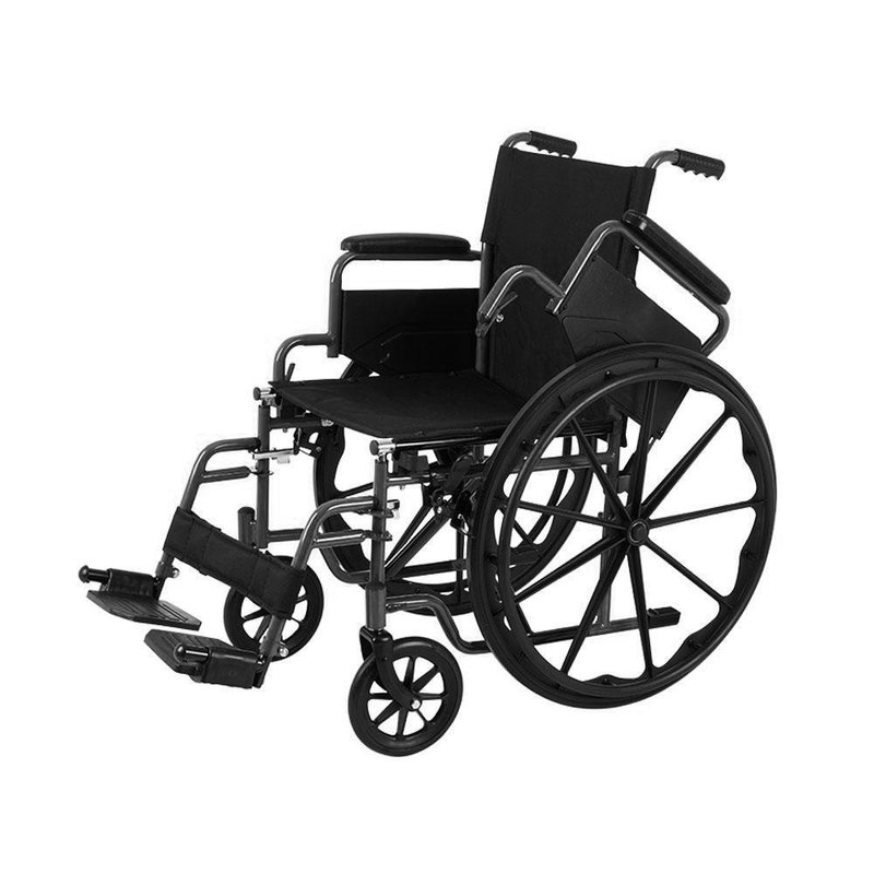 Rhythm Flow 18" K1 Wheelchair with Swing Away Footrests and Desk Length Detachable Arms