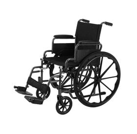 Rhythm Flow 16" K1 Wheelchair with Swing Away Footrest and Desk Length Flip Back Arms