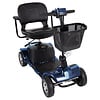 VIVE 4 Wheel Mobility Scooter A VH Series - 300 lb Weight Capacity - Blue