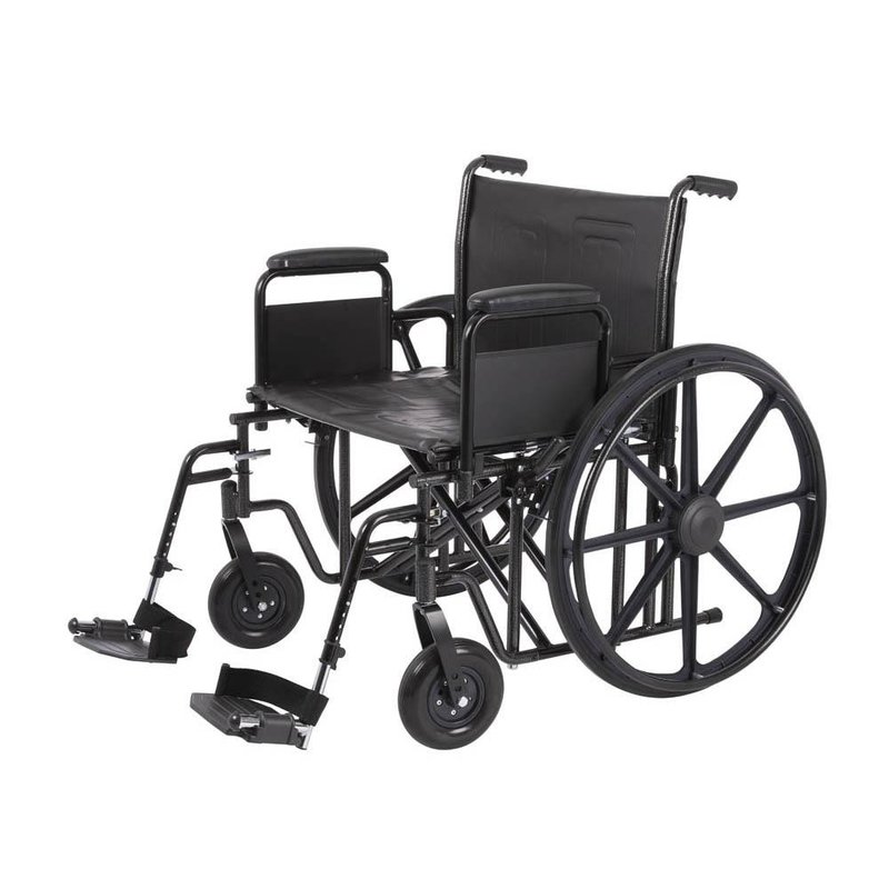 Rhythm Array 22" K7 Wheelchair with Swing-Away Footrests