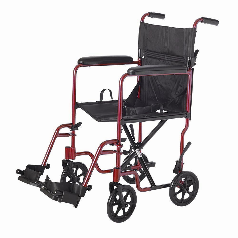 Wheelchair Seat Cushion, Comfort Wheelchair Cushion and Pad, Recliner Red