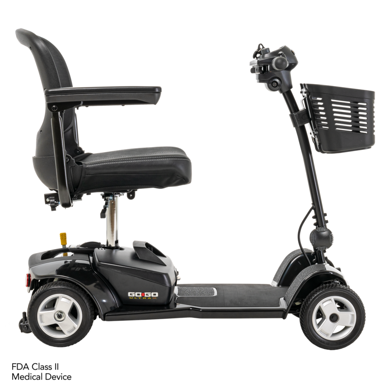 Pride GO-GO ULTRA X, 4-Wheel Mobility Scooter