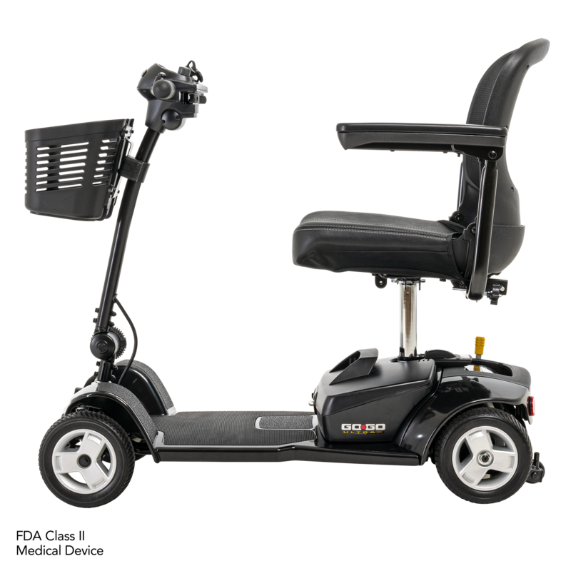 Pride GO-GO ULTRA X, 4-Wheel Mobility Scooter