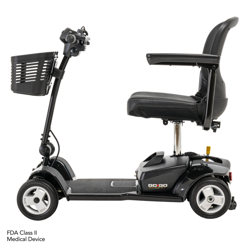 Pride GO-GO ULTRA X, 4-Wheel Mobility Scooter