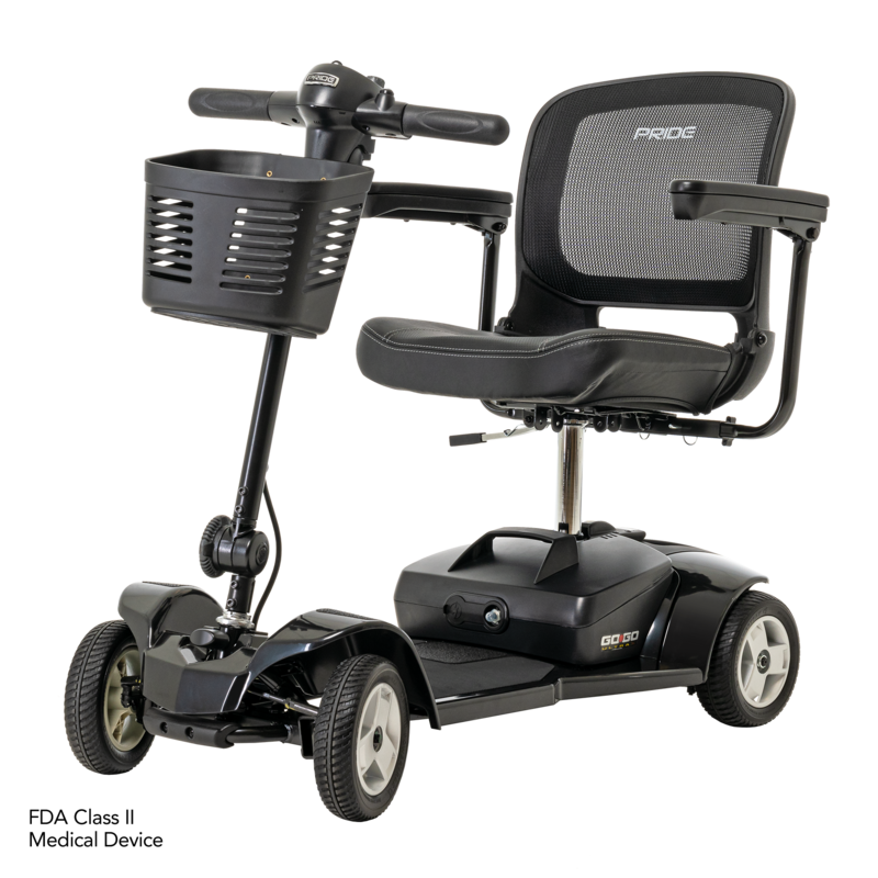 Pride GO-GO ULTRA X, 4-Wheel Mobility Scooter