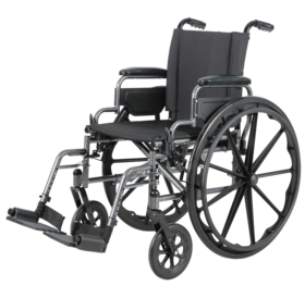 Costcare K1 16" Wheelchair with Elevating Legrests