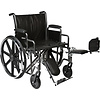 Refurbished Manual Wheelchair with Elevating Legrests, 24"