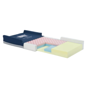 Panacea® Original Plus Foam Mattress with Raised Perimeters,​ Flat Heel,​ 6"H - Width: 39 in Length: 84 in