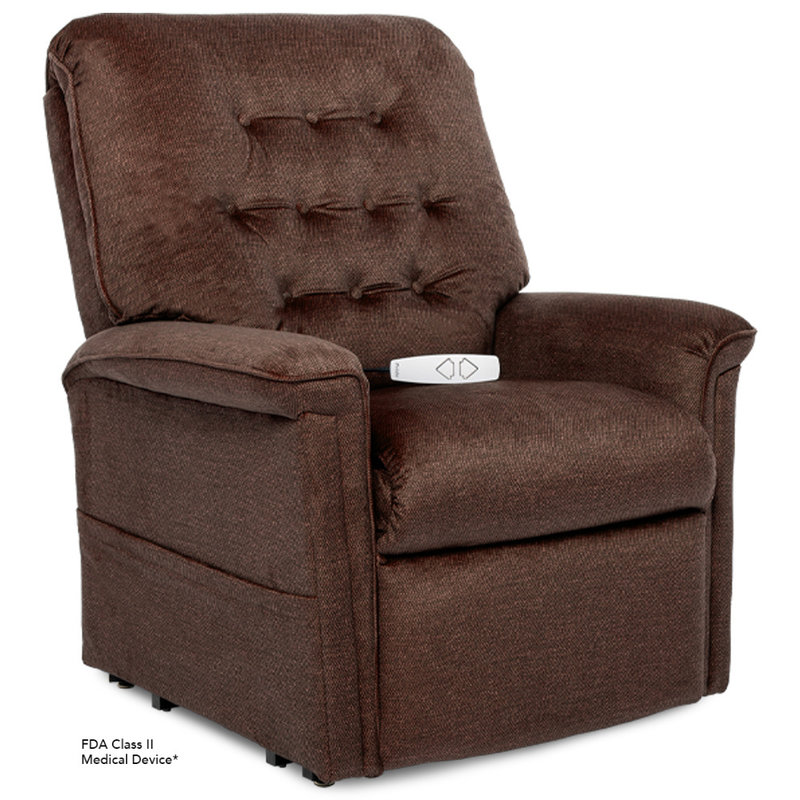 Pride Heritage Collection Bariatric Lift Chair - LC358XL - Walnut