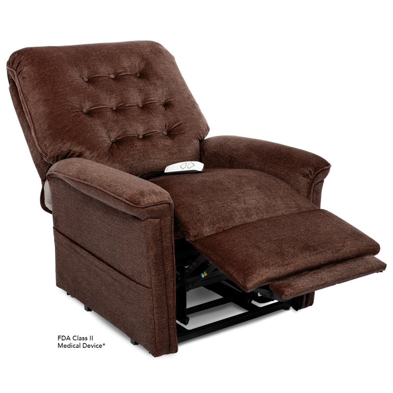 Pride Heritage Collection Bariatric Lift Chair - LC358XL - Walnut