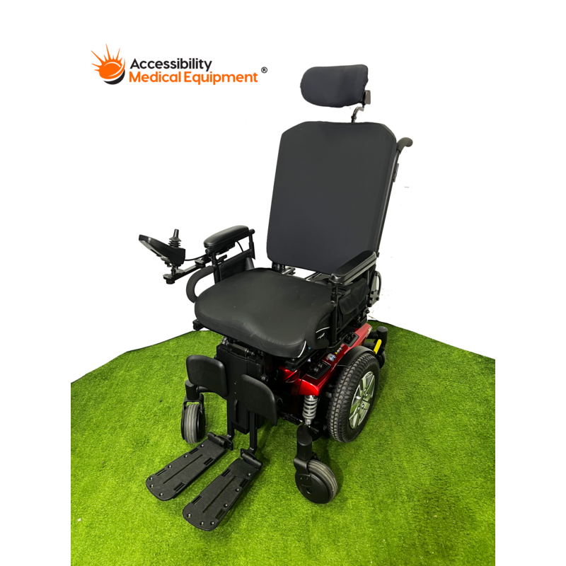 Refurbished J4 Power Wheelchair with Tilt, Elevating Legrests, New Batteries