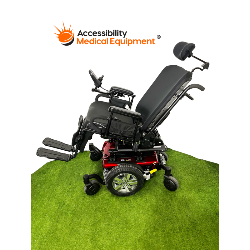 Refurbished J4 Power Wheelchair with Tilt, Elevating Legrests, New Batteries
