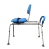 Platinum Health Gateway Premium Sliding Bath Transfer Bench with Padded Swivel Seat & Safety Belt