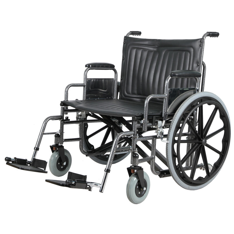 CostCare K7 32 Bariatric Wheelchair, with Swing Away Footrests