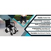 Vive Transport Wheelchair, Black