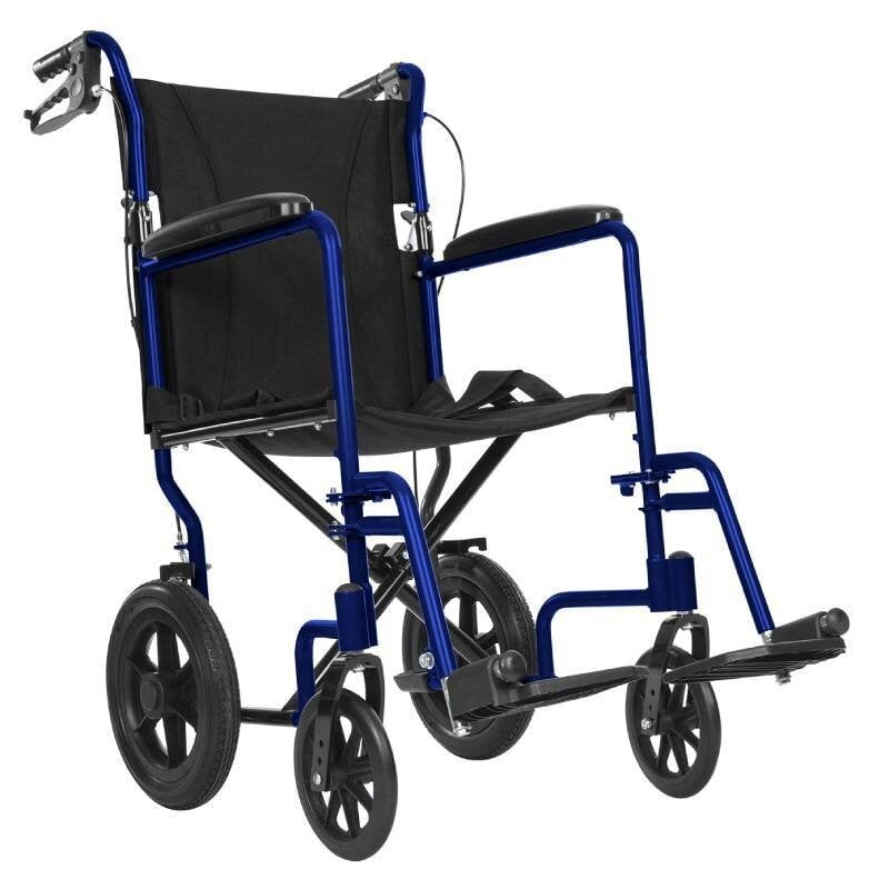 Vive Transport Wheelchair, Blue