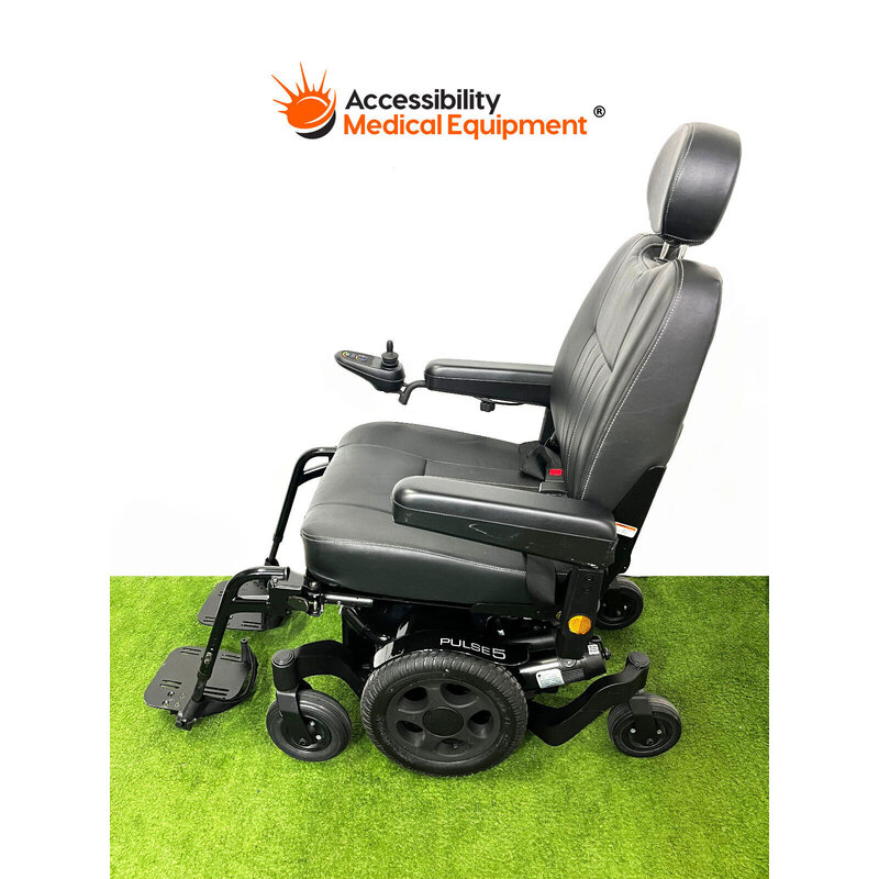 Refurbished Quickie Pulse 5 Power Wheelchair with New Batteries