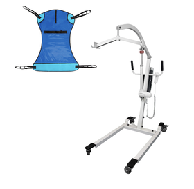 VIVE Electric Patient Lift with Sling - 400 lb Weight Capacity