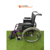 Refurbished Quickie 2 Manual Wheelchair with Swing Away Footrests, Purple