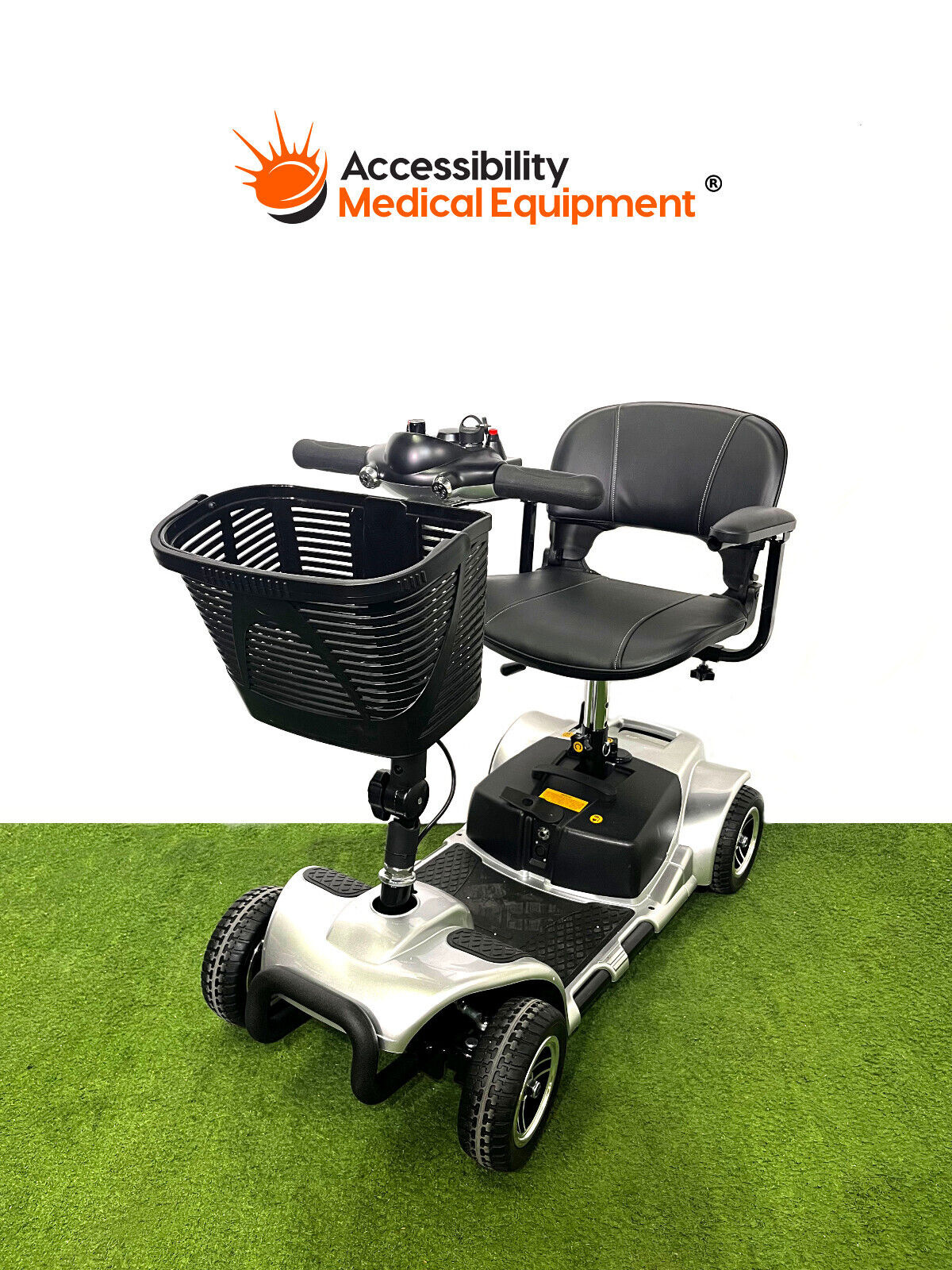 4 Wheels Mobility Scooter Power Wheelchair Folding Electric Scooters by Vive Accessibility