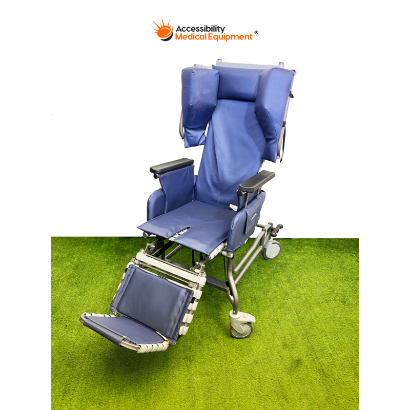 Refurbished Broda 785 OVR Tilt and Recline Chair with Elevating Legrests