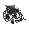 McKesson McKesson 22" Bariatric K7 Manual Wheelchair with Desk Length Arms, Swing-Away Footrests, 450 lbs. Weight Capacity