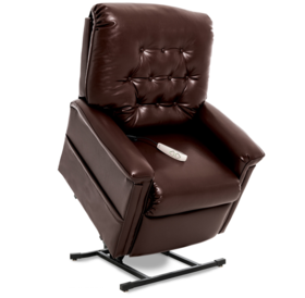 Pride Heritage Collection Bariatric Lift Chair, Model LC358XL, Sta-Kleen Chestnut Fabric