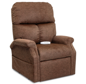 Pride Essential Collection Lift Chair, Model LC-250, Walnut Fabric