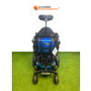 Refurbished Quantum Edge 2.0 Power Wheelchair with Tilt, Elevating Legrests, NEW Batteries, Blue