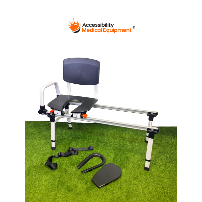 Refurbished ShowerGlyde SG1 Sliding Bath Transfer Bench