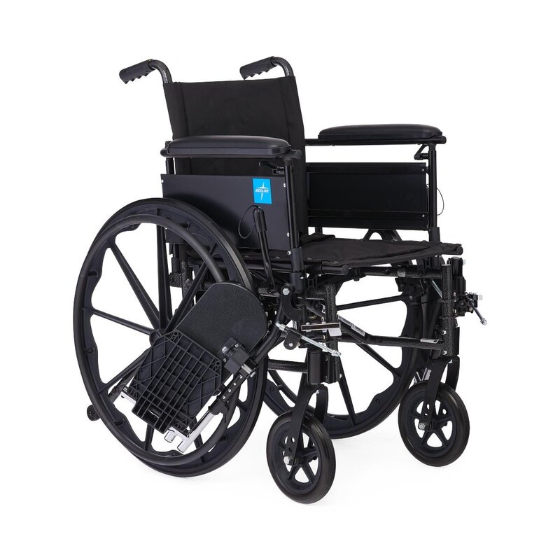 18" K4 Wheelchair with Elevating Legrests and Full Length Armrests (300 lbs. Weight Capacity)