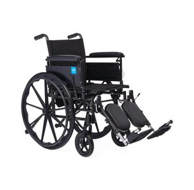 18" K4 Wheelchair with Elevating Legrests and Full Length Armrests (300 lbs. Weight Capacity)