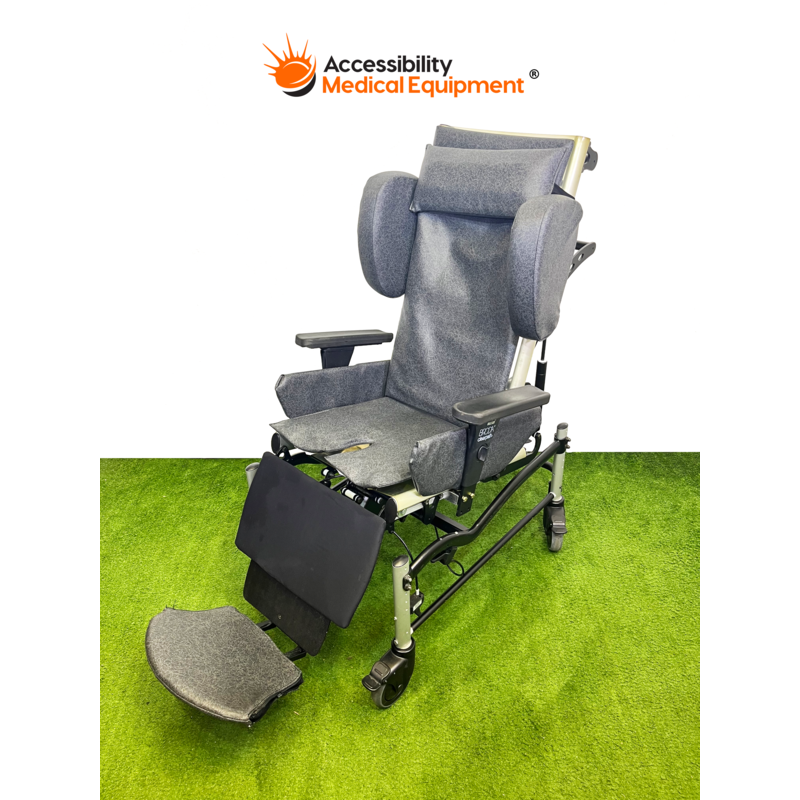 Refurbished Broda Wheelchair with Tilt, Recline and Elevating Legrest