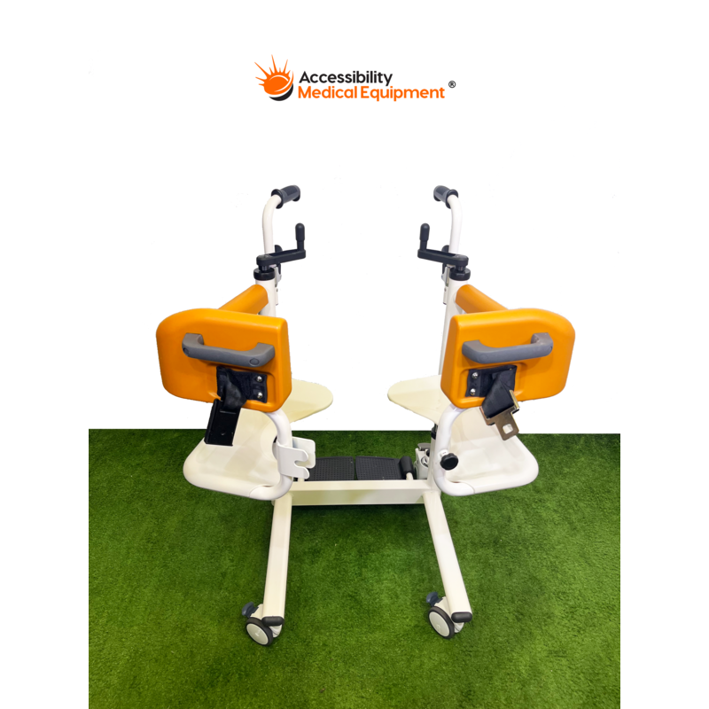 Refurbished Transfer Lift Commode Wheelchair