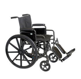 Refurbished Manual Wheelchair with Elevating Legrests, 16"
