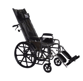 Refurbished Reclining Manual Wheelchair with Elevating Foot Rests 20"