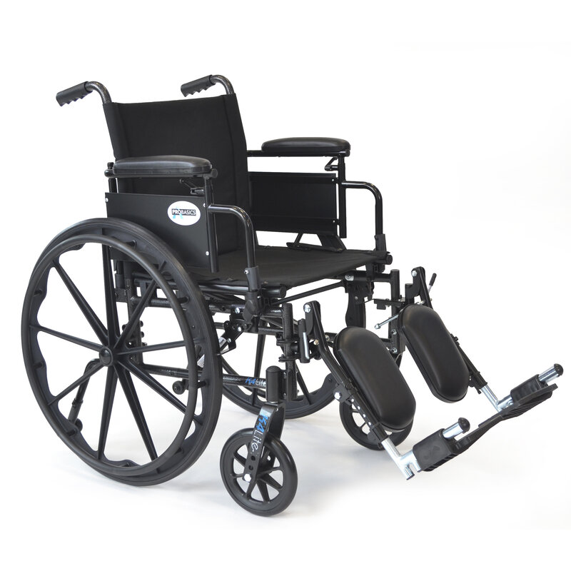 ProBasics Lightweight K4 Lite Manual Wheelchair With Elevating Leg Rests