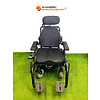 Refurbished Quantum Rival Power Wheelchair with Tilt, Recline, and Working Batteries, Silver