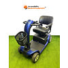 Refurbished Pride Victory 9 Mobility Scooter, 4-Wheel, Blue, with New Batteries